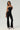 Women Slim-Fit Naked-Feel Cross-Back Yoga Set With Flared Pants & Built-In Bra