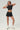 Women Urban Quick-Dry Color-Block Short-Sleeve Tennis Yoga Set With Slimming Skirt