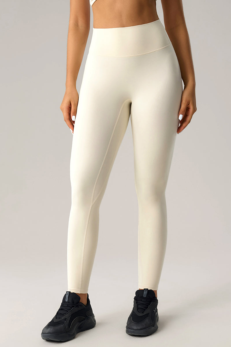 Women High-Waisted Seamless Peach-Butt Sculpting Running Yoga Leggings
