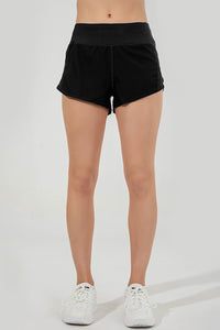Women'S Casual Fitness Shorts Fake Two Piece