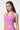 Women Sexy Halter Seamless Ruching Back Sports Bra