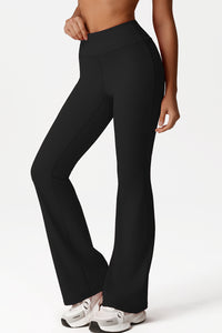 Women High-Waisted Bootcut Butt-Lifting Naked-Feel Yoga Pants