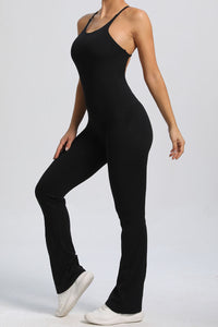 Women Adjustable Straps Beauty Back Slightly Peach Hip Sports Fitness Yoga Bodysuit