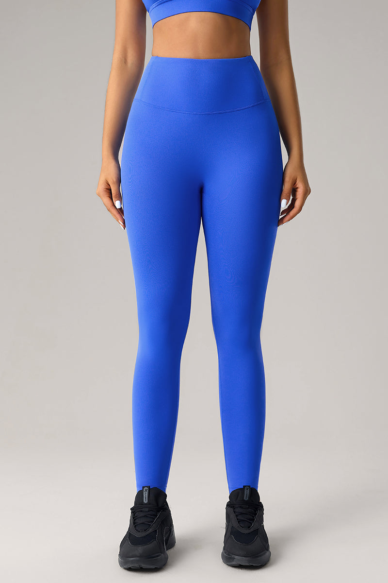 Women High-Waisted Sculpting Naked-Feel Running Yoga Compression Leggings