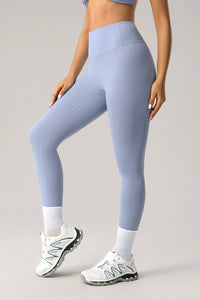 Women High-Waisted Sculpting Naked-Feel Running Yoga Compression Leggings