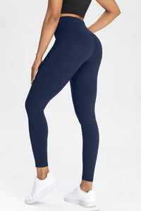Women Pocket High-Waisted Naked Feel Quick-Dry Yoga Leggings