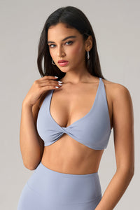 Women Crisscross Back Naked-Sensation Full-Coverage Sports Bra