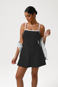 Women Sporty Sleeveless Tennis Slim Fit Dress