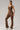 Women U-Neck Open-Back Sculpting Flared Pants Yoga Bodysuit