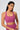Women High-Elasticity Semi-Fixed Cross-Back Breathable Yoga Fitness Sports Bra