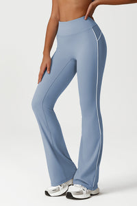 Women Flared High Waist Yoga Running Pants