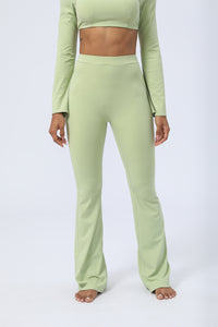 Butt Lifting Flared Leg Workout Pants