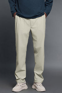 Men Loose Fit Straight Leg Breathable Comfortable Casual Pants