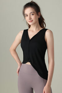 X-Shaped Loose Sleeveless Sports Tank Tops