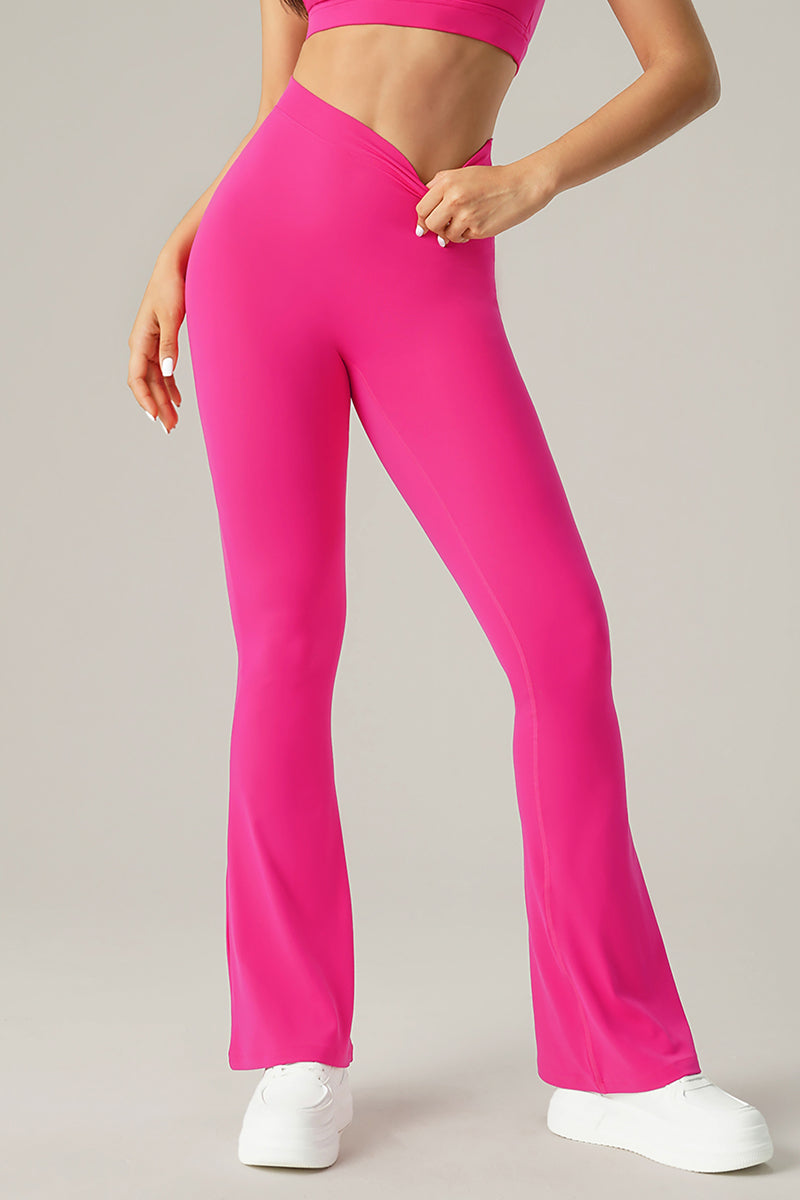 Women High-Waisted Elastic Butt-Lifting Tummy-Control Naked Sensation Yoga Leggings