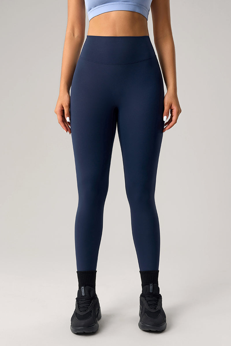 Women High-Waisted Seamless Peach-Butt Sculpting Running Yoga Leggings