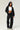 2 Pcs Set Zippered Jacket Hooded Casual Cardigan Jacket + High Waist Drawstringwide Leg Pants