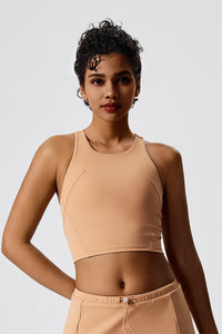 Women Eco-Friendly Renewable Fabrics Tight Fit With Chest Pad Outdoor Golf Fitness Tennis Vests