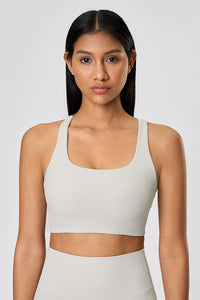 Women High-Elasticity Semi-Fixed Cross-Back Breathable Yoga Fitness Sports Bra
