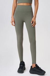 Women High-Waisted Sculpting Seamless Cropped Yoga Sports Leggings