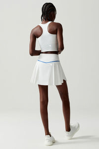 Women Stretch Tennis Set Removable Padding Sports Outfit