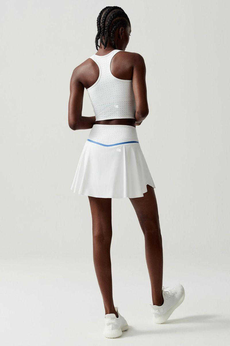 Women Stretch Tennis Set Removable Padding Sports Outfit