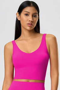 Women Crisscross Back High-Support Removable-Padded Yoga Sports Bra