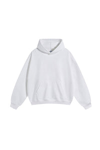 Unisex Heavyweight Terry Hoodie: Retro Modern Blend Design