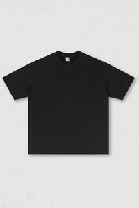 Solid color short sleeves