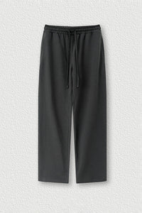 Solid Color Straight Leg Pants
