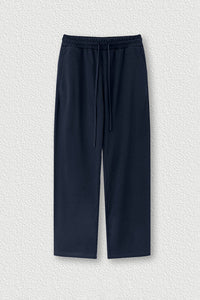 Solid Color Straight Leg Pants