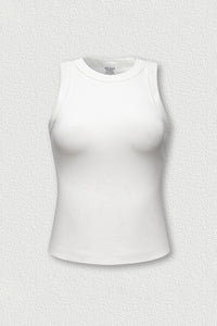 Cropped Washed Tank Top - Streetwear Women's Bustier