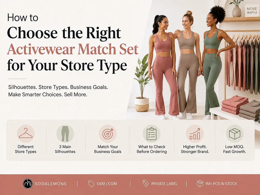 How to Choose the Right Activewear Match Set for Your Store Type
