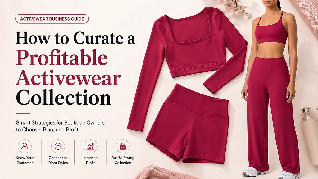 How to Curate a Profitable Activewear Collection Article Banner image