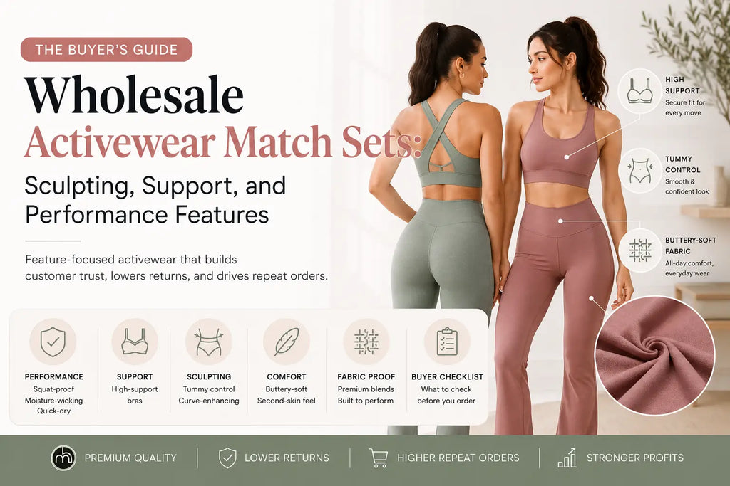 The Buyers Guide to Wholesale Activewear Match Sets Cover