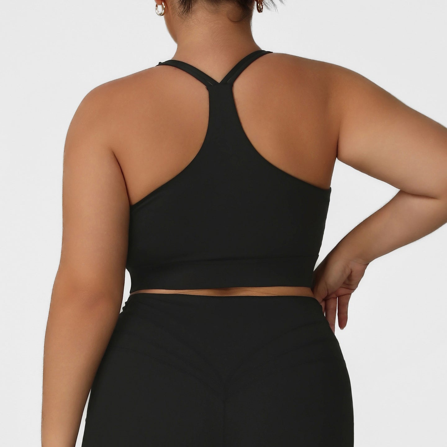 Large size shockproof high intensity training with chest pad yoga wear sports vest