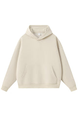 Men Heavyweight Cotton-Blend Hooded Sweatshirt