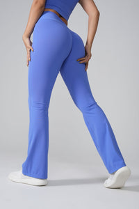 Women Peach Butt Lift Yoga Flare Pants