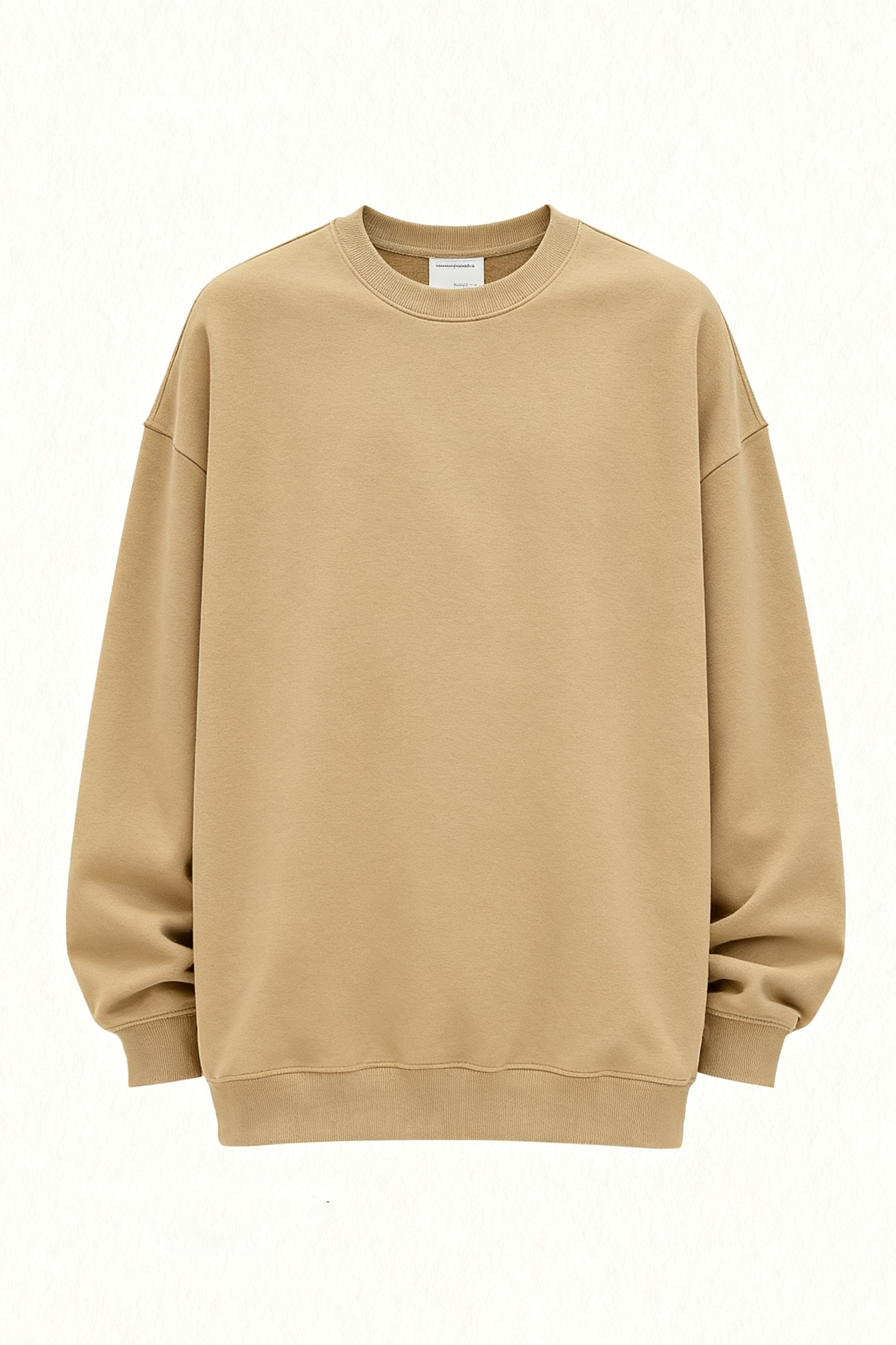 Men/Women Unisex Heavyweight 305G Cotton Retro Long Sleeve Tee