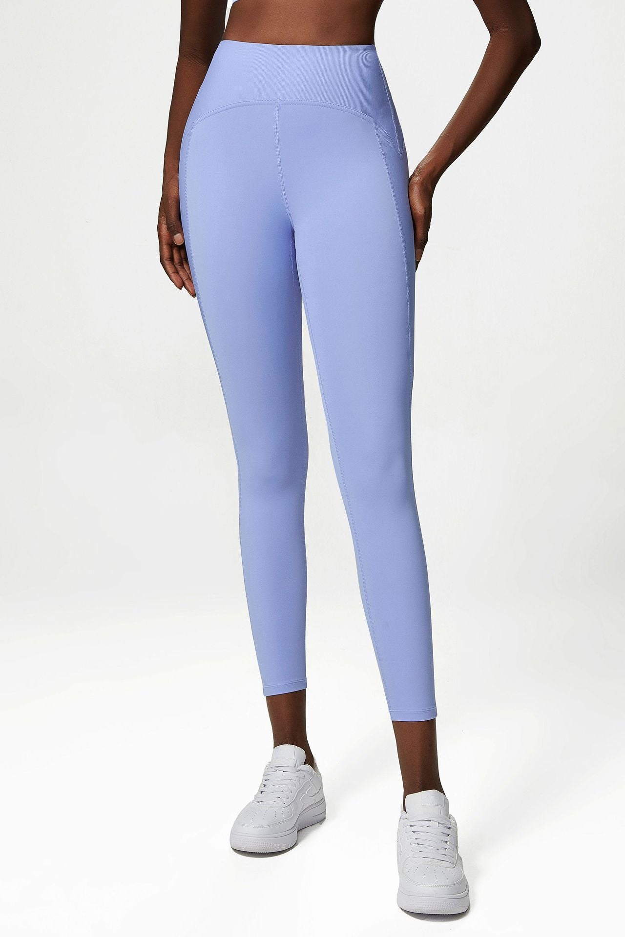 Naked feel Anti-wrinkle bubble butt leggings