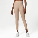 Naked feel Anti-wrinkle bubble butt leggings