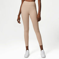 Naked feel Anti-wrinkle bubble butt leggings