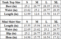 Women's Yoga Set:Sloping Shoulder Bandeau Bra And Skirt