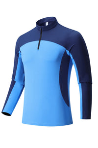 Men Quick-Dry Dragon-Scale Training Long Sleeve Top