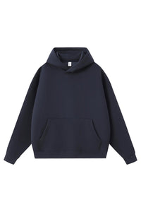 Men Heavyweight Cotton-Blend Hooded Sweatshirt