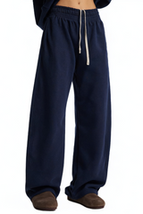 Unisex Thermal Fleece Drawstring Casual Jogger Pants