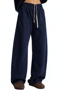 Unisex Thermal Fleece Drawstring Casual Jogger Pants