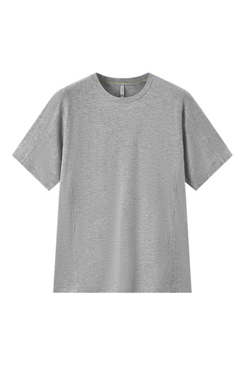 Men's Lightweight Crew Neck Tencel Lyocell Athletic T-shirt