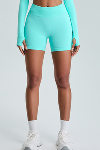 Women's Athletic High-Waist Butt-Lifting Shorts