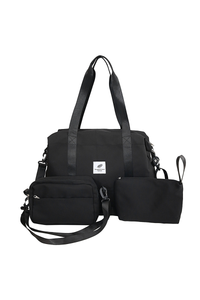 3-Piece Set Dry & Wet Separation Sports Travel Bag